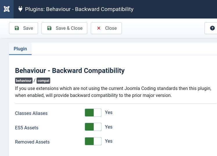 BC Plugin Options