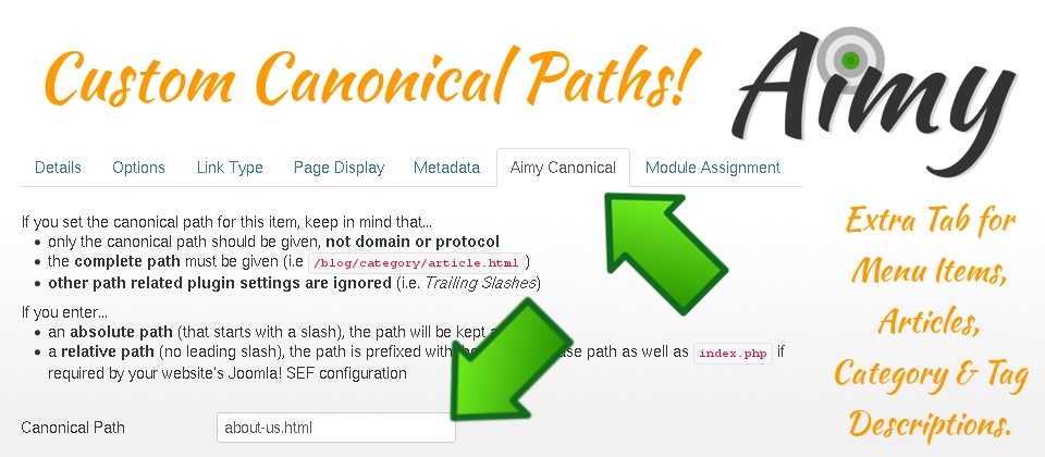 Custom Canonical Path Teaser