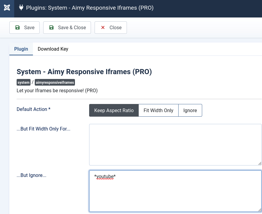 Responsive Iframe Options