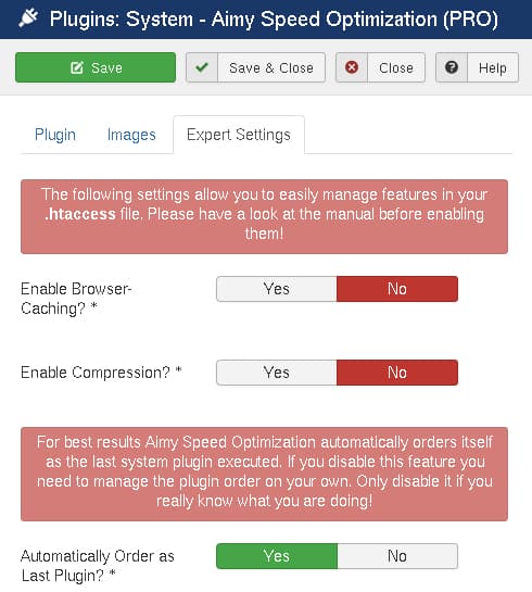 Browser Caching and Compression on Joomla! websites